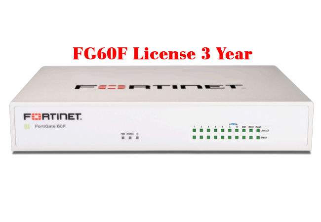 FG-60F-BDL-950-36 Firewall Fortigate Hardware Plus 3 Year 24x7 UTP